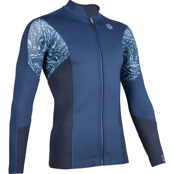 DECATHLON Pánské tričko s dlouhým rukávem a UV ochranou neopren 1,5 mm 2XL MODRÁ