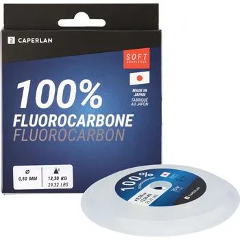 CAPERLAN Rybářský vlasec 100% fluorkarbonový Soft 25 m 80/100