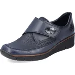 Dámská obuv celoroční RIEKER DC 537C0-14 I PRO HALUXY modré modrá 42