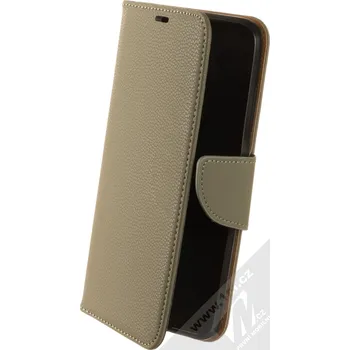 Pouzdro na mobilní telefon 1Mcz Stranding Book flipové pouzdro pro Xiaomi Redmi 8A šedobéžová (taupe)
