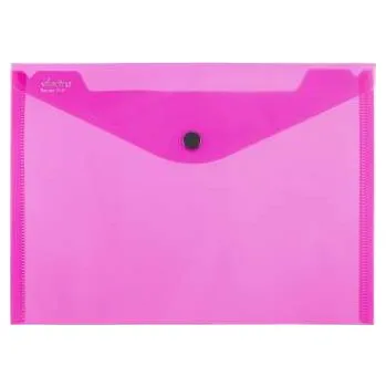 Zakládací pouzdro s drukem Electra - A5, tmavě růžové , 5 ks