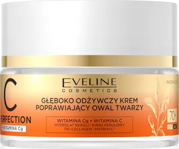 Eveline Cosmetics C Perfection intenzivně vyživující krém s vitaminem C 70+ 50 ml