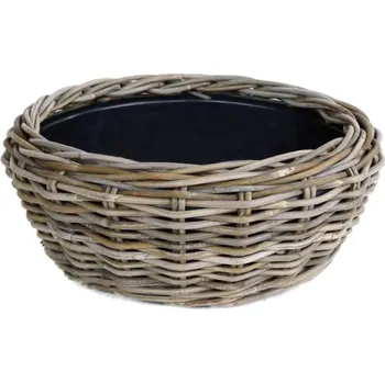 Květináč Proutěný květináč s plastovou výplní