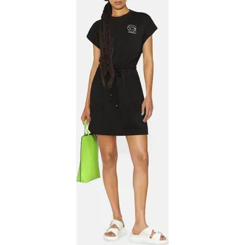 Dámské šaty Dámské letní šaty Karl Lagerfeld - Velikost L, Barva Černá 55316 230w2231