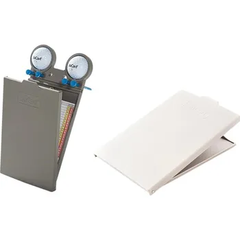 Golfový vozík JuCad GRP scorecard holder držák, titanium/bílý