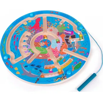 Bigjigs Toys Magnetické bludiště, podmořský život