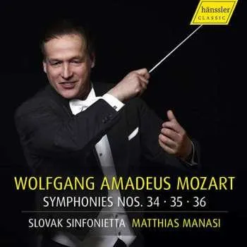 Zahraniční hudba CD Wolfgang Amadeus Mozart: Symphonien Nr.34-36 2023