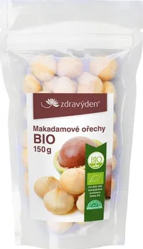 Zdravý den Makadamové ořechy loupané BIO 150 g