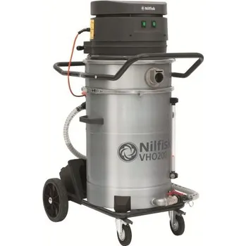 Průmyslový vysavač Nilfisk VHO200 X(nerez) + KOŠ na špony - vysavač olejů, emulzí a špon. bez příslušenstvím.