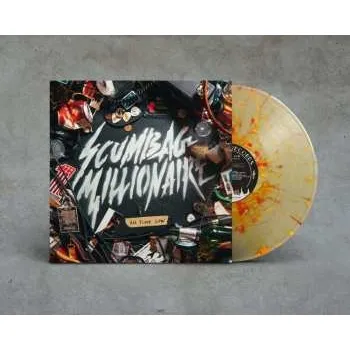 Zahraniční hudba LP Scumbag Millionaire: All Time Low 2023 180g Ultra Clear Red & Yellow Splatter Tequila Sunrise Vortex Vinyl
