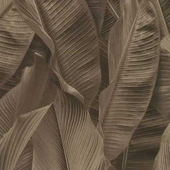 Tapeta Luxusní vliesová tapeta na zeď Limonta Lymphae 17817, Listy, velikost 10 x 0,53 m