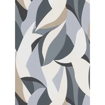 Tapeta DIMEX | Vliesová tapeta na zeď WPE-901777 | 0,53 x 10,05 m | krémová, šedá, černá, zlatá + Krémová, šedá, černá, zlatá vliesová tapeta na stěnu WPE901777 v rozměru 0,53 x 10,05 m