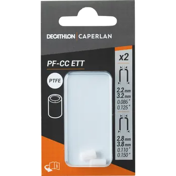 Rybářský háček CAPERLAN Teflonové průchodky s výstupním průměrem 2,2 a 2,8 mm