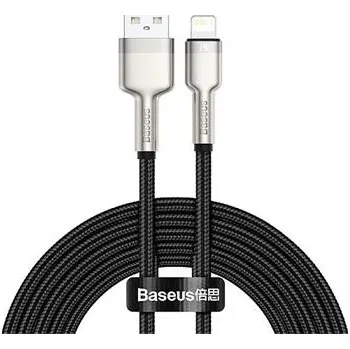 Datový kabel Baseus opletený USB kabel s konektorem Lightning pro Apple iPhone 2m