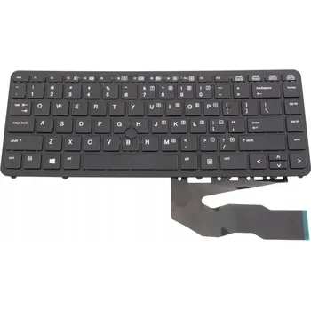 Náhradní klávesnice pro notebook Klávesnice HP ELITEBOOK 740 750 (G1 G2) / BLK
