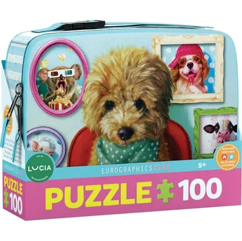 Puzzle EUROGRAPHICS Puzzle ve svačinovém boxu Čas večeře 100 dílků