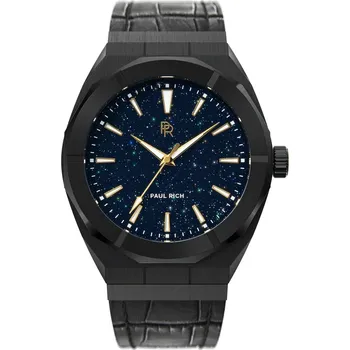Hodinky Hodinky Paul Rich Star Dust Black Leather 42 764227092773
