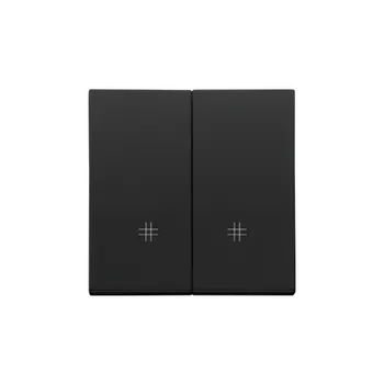 vypínač SIMON TKW7/2/149 Kryt 2 násobný pro přístroje spínačů a tlačítek bílá