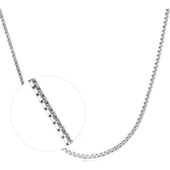 Řetízek Majya Stříbrný řetízek DIEGO 45 + 5 cm Ag/; ≤2,21 g 10544