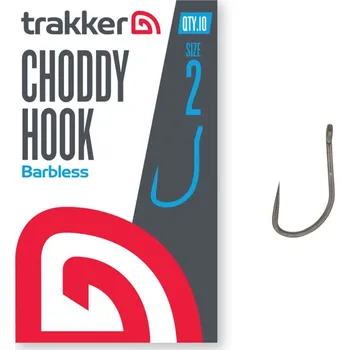 Rybářský háček Trakker Products Trakker Háček Choddy Hooks (Barbless) Varianta: Trakker Háček - Choddy Hooks Size 8 (Barbless)