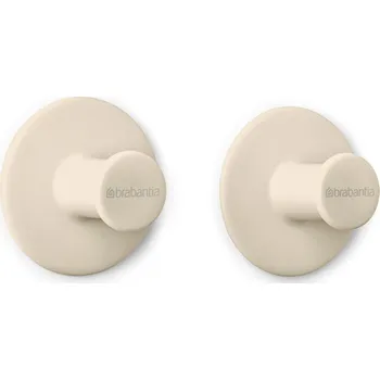 Koupelnová předložka Brabantia Háčky na ručníky béžová