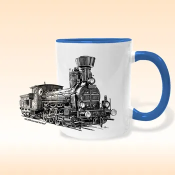 Hrnek - 411.019 Conrad Vorlauf Barva: Modrá