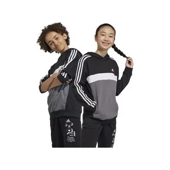 Chlapecká mikina adidas Tiberio 3-Stripes Colorblock Fleece Hoodie Kids 128