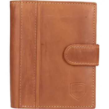 Peněženka Pánská kožená peněženka Peterson Vincent - koňak