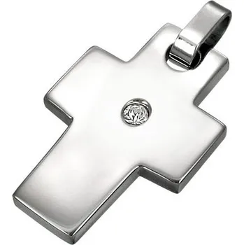 Přívěsek Přívěsek ocel zirkon kříž GPCZ042