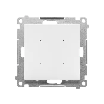 vypínač SIMON TEW1W.01/111 Ovladač osvětlení tlačítkový, Switch, Wi-Fi (přístroj s krytem) bílá