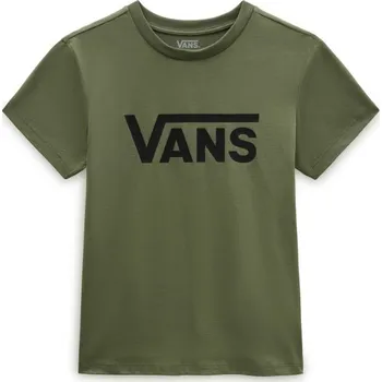 Dámské tričko Triko Vans Flying V Crew loden green 2023/24 dámské Velikost: L