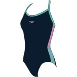 Speedo Dive Thinstrap True navy /neon orchid velikost: 140