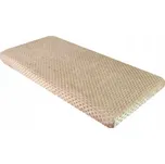 Prostěradlo minky - béžová 80x160 cm