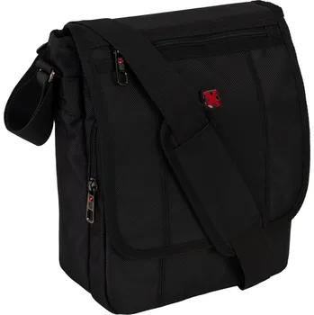 Pánská taška přes rameno černá ME-5043, TRAVEL' N ' MEET