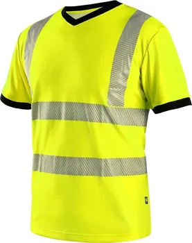 pracovní tričko CXS Ripon výstražné tričko žluté/černé