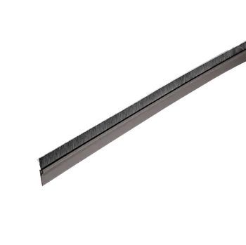 CMN-KARNASCH Těsnící kartáč na dveře PVC hnědé Barva: transparentní