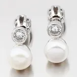 Dámské náušnice stříbro 925 perly perlové UPST-121658PS