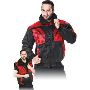 RAW ICEBERG zateplená bunda 4v1 Barva: černá/červená, Velikost: M 7891_M3