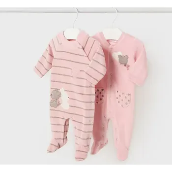 Mayoral dívčí kojenecký set overal s dlouhým rukávem 2738 - 010 Velikost: 75 Ecofriends