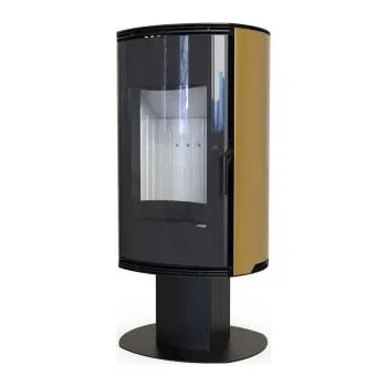 Krbová kamna DEFRO HOME Defro Home Orbis TOP zlatá