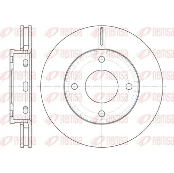 Brzdový kotouč Brzdový kotouč REMSA 6680.10