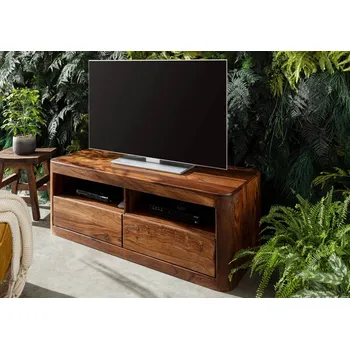 Televizní stolek MONTREAL TV stolek 128x50 cm, hnědá, palisandr
