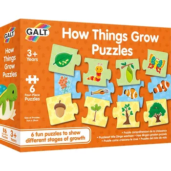 puzzle pro nejmenší Galt Puzzle - jak věci rostou