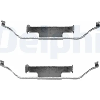 Přislušenství brzdového systému Sada příslušenství, obložení kotoučové brzdy DELPHI LX0136