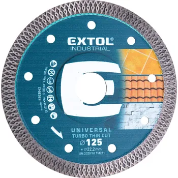 Řezný kotouč Extol Industrial Universal Turbo Thin Cut