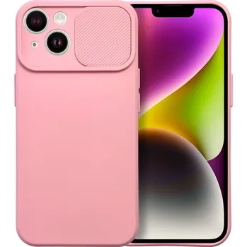 Pouzdro na mobilní telefon Slide TPU CAMSHIELD / pružné pouzdro / kryt / pro Apple iPhone 14 Plus (6,7") / růžové