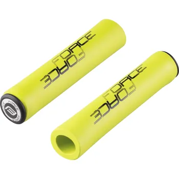 grip madla FORCE LOX silikonová, fluo zelená, balená