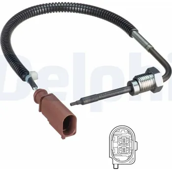 Čidlo automobilu Čidlo, teplota výfukových plynů DELPHI TS30270
