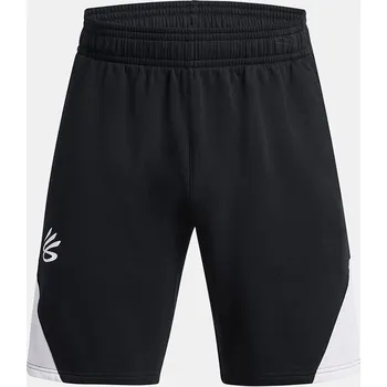 Pánské kraťasy kraťasy Under Armour Curry Splash Fleece - Black/White M