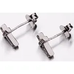 Dámské náušnice stříbro 925 zirkon křížky E1503143-2281-SLX